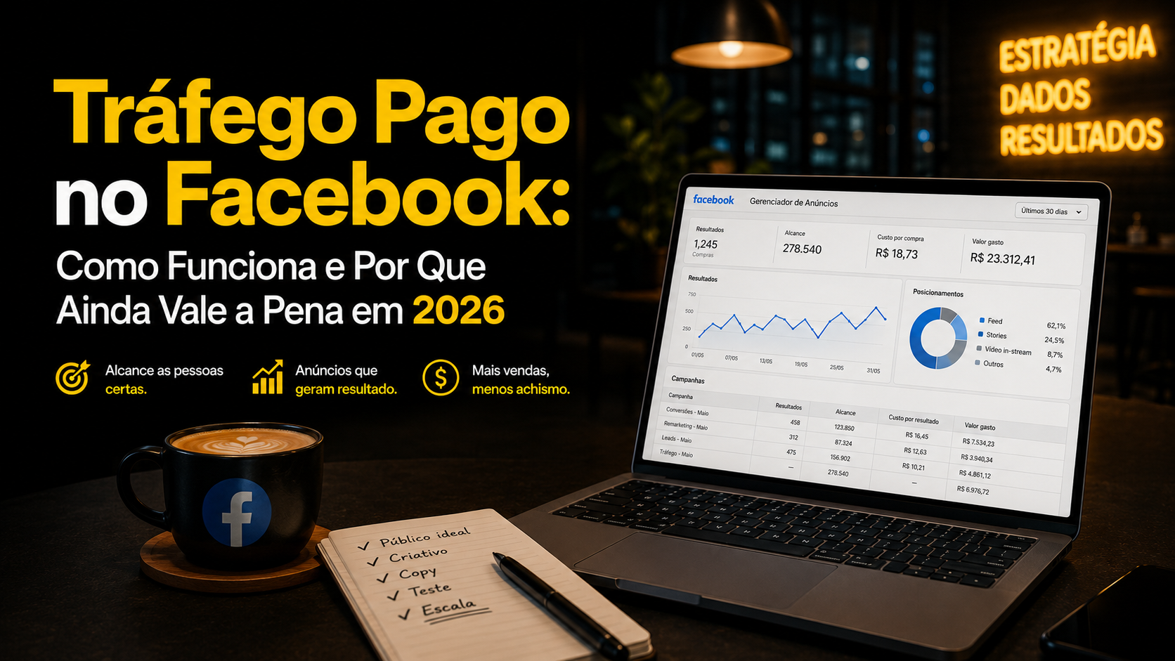 Tráfego Pago no Facebook: Como Funciona e Por Que Ainda Vale a Pena em 2026