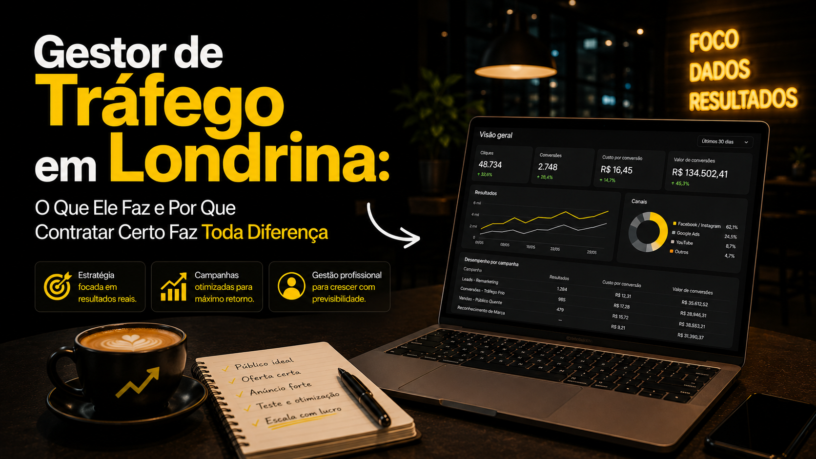 Gestor de Tráfego em Londrina: O Que Ele Faz e Por Que Contratar Certo Faz Toda Diferença